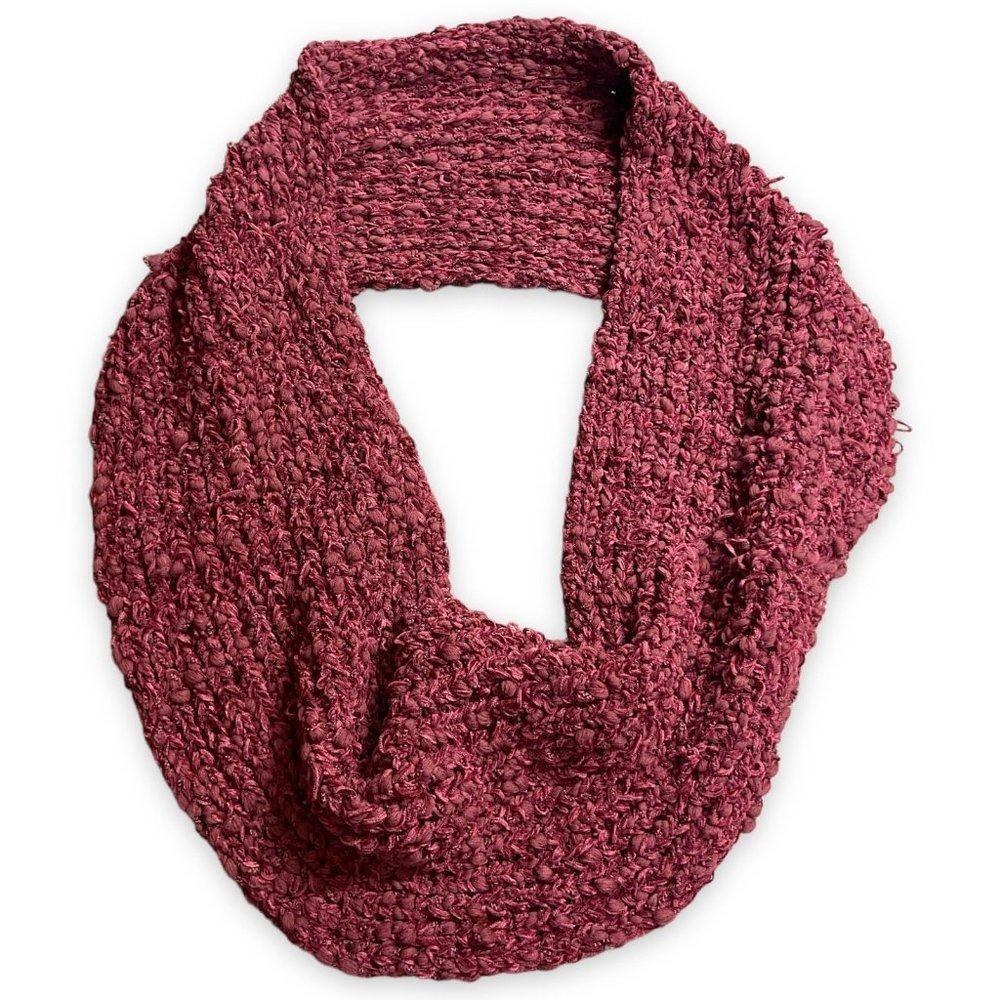 Sonoma Goods for Life Supercozy Infinity Scarf Berry Marled WSN93CW19 Burgundy